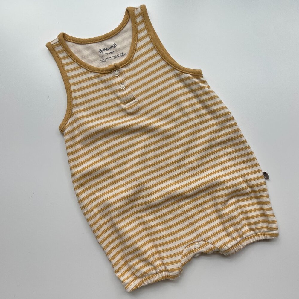 Goumi Kids Sun Stripe Romper